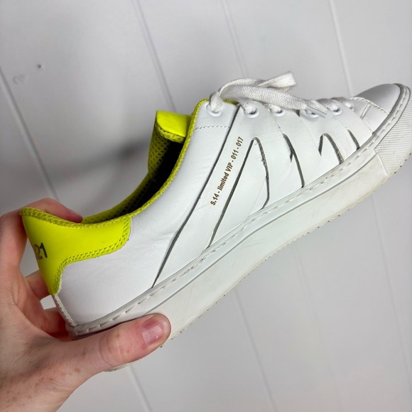 PS821 Alpha Fluro Shoes Neon - Size 40 Limited VIP #11 of 17 - RARE White Yellow - Picture 6 of 10